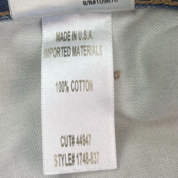 Citizens of Humanity Jeans Sz 26 Sally Flare Lace Up Fly Boho Cowgirl Festival - Picture 16 of 16